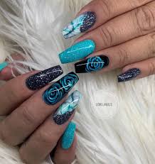See more ideas about nail designs, nail art designs, fancy nails. Updated 40 Trendy Turquoise Nails August 2020