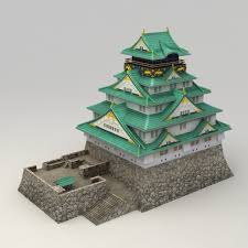 Look at links below to get more options for getting and using clip art. Osaka Castle 3d Model
