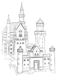 Disegno Di Castello Neuschwanstein Da Colorare Disegni Da Colorare