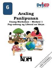 And dividing africa and asia.constructed by the suez canal company between 1859 and 1869, it officially opened on 17 november 1869. Arpan Docx Performance Tasks In Ap 6 First Quarter Guro Ko Channel Performance Task 1 Pag Usbong Ng Liberal Na Ideya Pumili Ng Mga Gawain Sa Loob Ng Course Hero