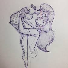 Summer Love Cute Illustration Love Close Kiss Couple Shorts Lift Girl Boy Design A Cartoon Couples Drawings Cute Couple Drawings Drawings Pinterest