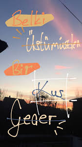 Belki Ustumuzden Bir Kus Gecer Kanadin Bir Tuy Duser 2020 Resimli Alintilar Sarki Sozu Alintilari Kitap Alintilari