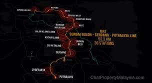 The 9 mrt & lrt (direction: Mrt 2 Next Development Catalyst Along Sungai Buloh Serdang Putrajaya Line Property Malaysia