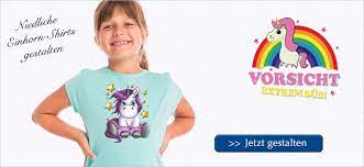 Schablonen für ohren, horn, augen und blumen. Einhorn T Shirt Gestalten Und Online Bedrucken Lassen