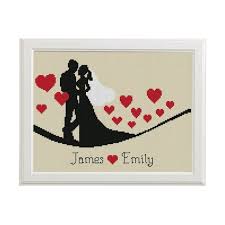 With over 200 designs, you'll find something here that is perfect for your next cross stitch project. Wedding Cross Stitch Pattern Modern Just Married Bride And Groom Personalized Diy Gift Customizable Pattern Instant Download Pdf Hochzeit Kreuzstich Nahmuster Hochzeit Kreuz