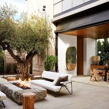 Inside The Serene Beachfront Home In Santa Barbara Architectural Digest Patio Beachfront Property