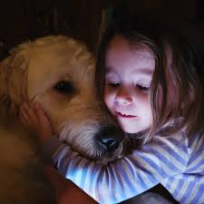 A child's love for a pet is truly precious