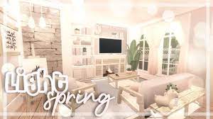 Get your own corner of the web for less! Light Spring Family Home Bloxburg Speedbuild Nixilia In 2021 House Decorating Ideas Apartments Luxury House Plans Tiny House Layout