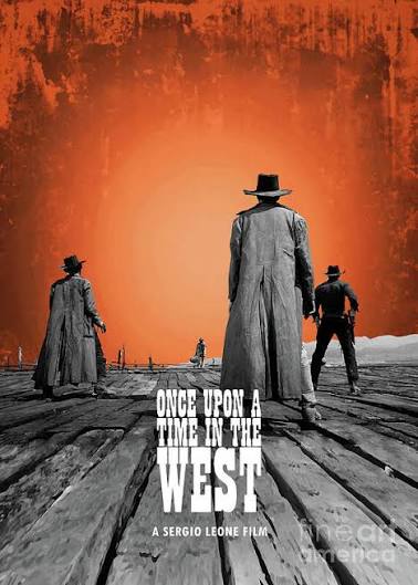 Once Upon A Time In The West Poster by Bo Kev - Metal Posters