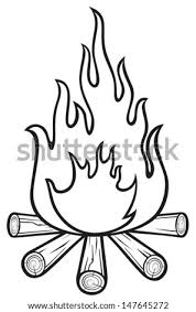Gambar mewarnai hewan, pemandangan, bunga, kendaraan untuk anak sd, tk dan paud. Black And White Fire Drawing At Getdrawings Free Download