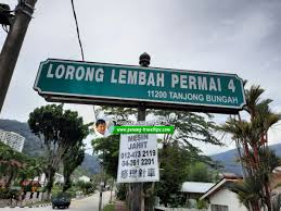 Jalan kampung baru 12 km. Lorong Lembah Permai 4 Tanjung Bungah