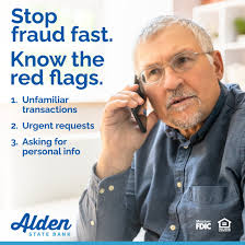 🛑 Fraudsters are clever, but you can outsmart them. Here are 3 red flags  to watch for: 1️⃣ Unfamiliar transactions 2️⃣ Urgent requests for money or  gift cards 3️⃣ Emails or texts