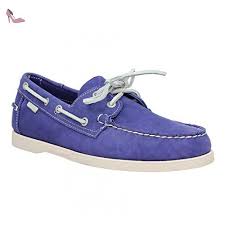 Sebago Docksides Velours Homme 44 5 Bleu Violet Chaussures Sebago Partner Link Chaussure