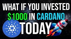 In addition, cardano allows for staking directly from either daedalus or yoroi wallets, meaning that the staked funds will be in a nutshell, once the amount of ada staked in a pool reaches a certain threshold (the current one stands at 63. What If You Invested 1000 In Cardano Today Youtube
