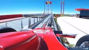 That, coaster fans, is fast. Red Force Roller Coaster Pov Ferrari Land Portaventura World Spain Youtube