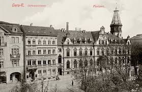 Gera Schlossstrasse Postamt In 2020 Gera Louvre Landmarks