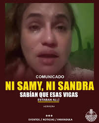 Comunicado de @sandrasandovals Estimados seguidores y público en general:  Ante las recientes noticias sobre la investigación por la sustracción de  unas vigas H, aclaramos enérgicamente lo siguiente: ...