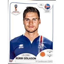 In the current club sandhausen played 3 seasons, during this time he played 62 matches and scored 4 goals. Panini Wm 2018 Sticker 306 Rurik Gislason Island 0 39