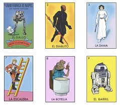 Be the first to cover a line either horizontally, vertically, or diagonally 2. Space Loteria Star Wars Mexican Bingo By Chepo Pena Is Now Ready For Purchase If It S Hip It S Here