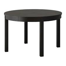 Bjursta Extendable Table Brown Black Ikea Ikea Round Table Ikea Dining Round Dining Table