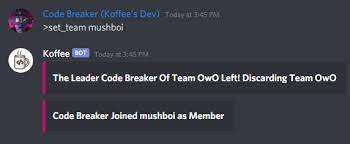 Koffee Discord Bots Hocam cok karişik ve kitlesi genellikle dolandirici, owo parasiyla nitro falan aliyorlar dedigim gibi genellikle dolandiriliyorlar bulaşmayin eger bulaşicaksaniz internette oegretim videolari var detayli. koffee