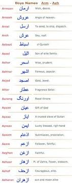 Boys Arabic Muslim Names Arm Azh Arabic Baby Girl Names Arabic Baby Boy Names Muslim Baby Boy Names