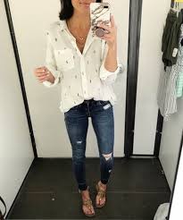 Camisa Social Com Calça Jeans Feminina Is It Weird That I Have A Thing For Cacti Also See What I Did There I Said Cacti Rather Than Cactuses Finallygotit Fashion Casual Outfits Everyday Outfits
