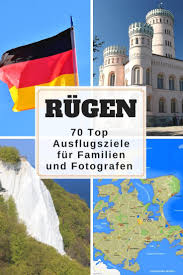 Insel rügen, karte mit städten und gemeinden. Rugen Sehenswurdigkeiten 70 Ausflugsziele Karte