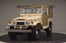 The toyota land cruiser in its many sizes and configurations has had a long and successful history of reliable this freshly restored 1966 fj40 land cruiser includes a factory hardtop. Pre Owned 1966 Toyota Fj40 Land Cruiser Land Cruiser For Sale Miller Motorcars Stock 11123