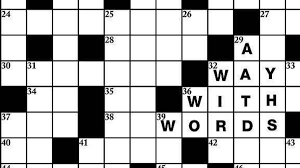 We played ny times today june 7, 2020 and saw there question comes after clue. The Crossword Has It S Way With Words