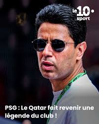 PSG : Le Qatar fait revenir une légende du club ! ➡️  https://l.le10sport.com/GVr