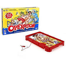 Mesa operando hasbro para jugar. Hasbro Gaming Juego De Mesa Operando Clasico Juegos De Mesa