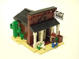 Wild West Bank Robbery Lego Creations Lego Custom Lego