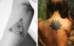 Noir & blanc 1 motif par pièce taille de la pièce : 15 Idees De Tatouage Fleurs