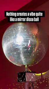 Trends come and go, but the mirror disco ball never goes out of style. 🪩✨,  When paired with the right lighting, it fills the room with thousands of  moving reflections that instantly transform the ...