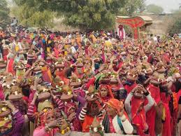 Rajasthan News Lord Devnarayan Janmotsav begins with grand Kalash Yatra in  Bhilwara By Gurjar Samaj PM Narendra Modi ann | Bhilwara News: भव्य कलश  यात्रा के साथ भगवान देवनारायण जन्मोत्सव का शुभारंभ,