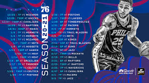 Wallpapers in ultra hd 4k 3840x2160, 8k 7680x4320 and 1920x1080 high definition resolutions. 2020 21 Nba Schedule Sixers First Half Schedule Released Rsn