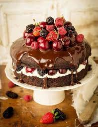 Pin By Collins Gifts On For My Sweet Tooth Chocolate Fruit Cake Desserts Cupcake Cakes