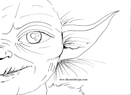 Yoda May The 4th Traceable For Star Wars Holiday Art Sherpa On Youtube Www Theartsherpa Com Star Wars Painting The Art Sherpa Star Wars Artwork