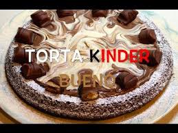 Torta Kinder Bueno Ricetta Semplice E Golosa Con Base Morbida Al Cacao Kinder Bueno Cake Youtube Ricette Dolci Ricette Dolci