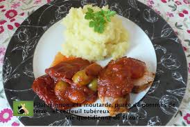 5.0/5 (8 votes), 6 commentaires. Filet Mignon A La Moutarde Puree De Pommes De Terre Et Cerfeuil Tubereux