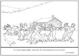 By 1857, however, he was an illustrator for harper's weekly drawing happy scenes of country. Homer Snap The Whip Coloring Page And Lesson Plan Ideas Tpt