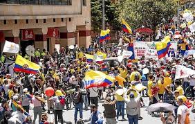 Más en protestas en colombia. Seguiran Las Protestas En Colombia Antes De La Reunion Con El Gobierno Diario De Noticias De Navarra