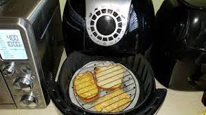 Then place the slices into the air fryer basket or air fryer tray. Air Fryer Toast Hash Brown Garlic Bread Demo 2017 Cooks Essentials Airfryer Youtube