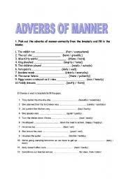 Check spelling or type a new query. Adverbs Of Time Place And Manner Worksheets With Answers