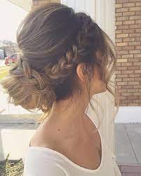 Braid In A Low Bun Updo Hairstyle For Prom Updos Long Hair Wedding Styles Prom Hairstyles For Long Hair Braided Updo Prom Hairstyles
