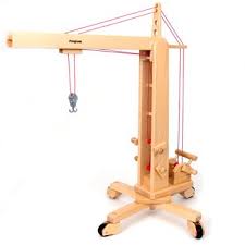 How Cool Is This Wood Toys Toy Crane Wooden Truck