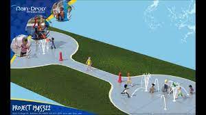 All 3 operate daily from 10 a.m. Glencoe Splash Pad Rain Drop Products