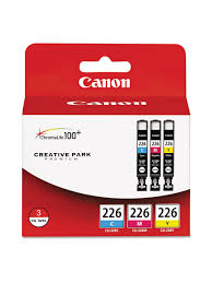 The canon pixma ip4820 driver works with microsoft windows and mac pc. Canon Cli 226 Assorted Ink Cartridges Pack Of 3 Office Depot