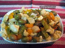 Torchi De Legumes Legumes Marines مخللات الخضر Delicesdeprincesse Over Blog Com Recettes Perses Cuisine Arabe Idee Recette